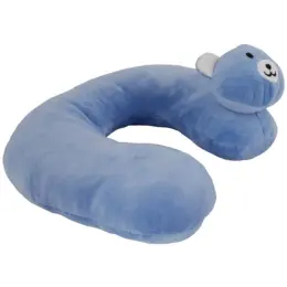 Kiddies Travel Pillow Sky Blue Angle